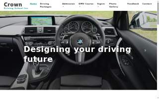 Crown Driving School of Poinciana website