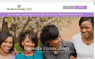 Osceola Gynecology of Poinciana website