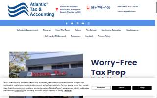 Atlantic Tax & Accounting website