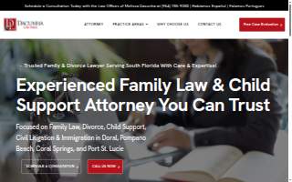Caring Family Law - The Law Office of Melissa Dacunha website