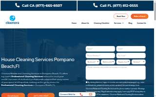 Cleenora Maids website