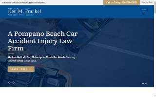 Frankel Injury Law website