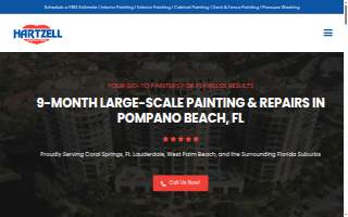Hartzell Painting website