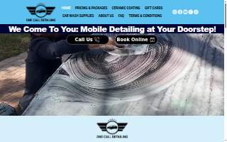 One Call Detailing of Pompano Beach website
