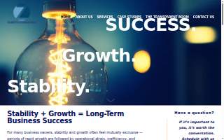 Zanetti Consulting website