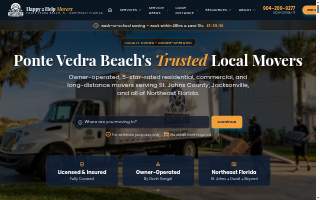 Happy 2 Help Moving website