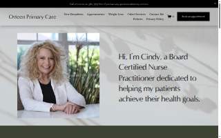 Osteen Primary Care & WeightLoss website