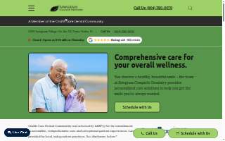 Sawgrass Complete Dentistry website