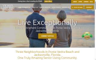 Vicar's Landing Home Health website