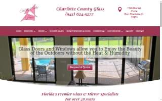 Charlotte County Glass website