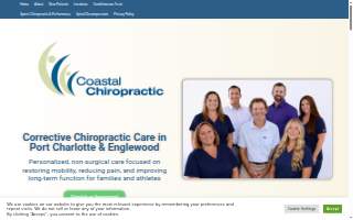Coastal Chiropractic website