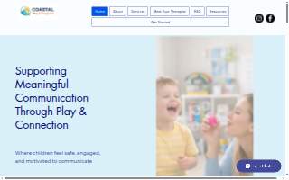 Coastal Play & Progress website