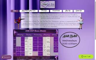 Heart & Sole Dance Center website