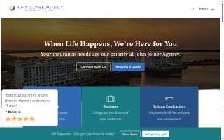 John Joiner Agency website