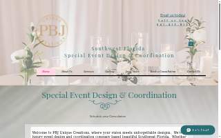 PBJ Unique Creations, LLC. of Port Charlotte website
