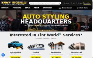 Tint World of Port Charlotte website