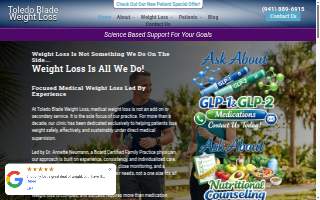 Toledo Blade Weight Loss website