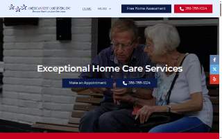 Americas Best Caregivers website