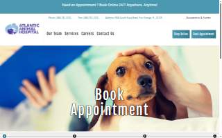 Atlantic Animal Hospital website