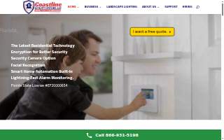 Coastline Security Systems, LLC of Port Orange website