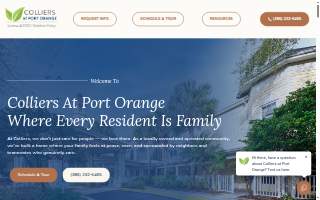 Colliers Assisted Living at Port Orange website
