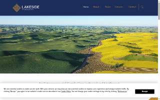 Lakeside Community Center website