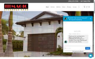 Magic Overhead Door of Port Orange website
