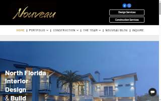 Nouveau International Design website