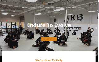 Endure Martial Arts website