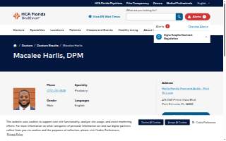 Harlis Family Foot and Ankle- Dr. Macalee Harlis Jr & Dr. TaNika Harlis website