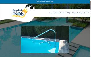 Tropikal Pools website