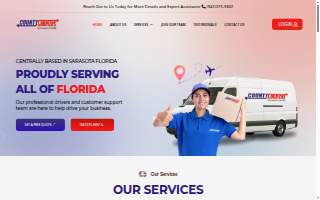 County Couriers & Delivery Service website