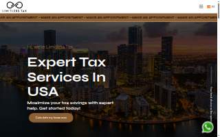 Limitless Tax of Princeton website