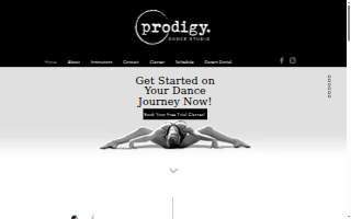 Prodigy Dance Studio of Princeton website