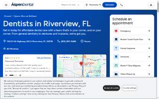 Aspen Dental - Riverview website