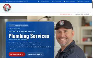 Chris's Plumbing Service website