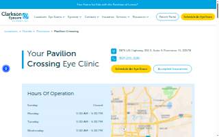 Clarkson Eyecare of Riverview website