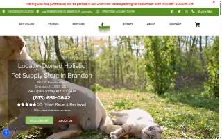 Dog Gone Holistic website