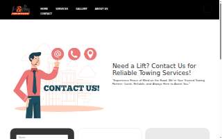 H & Y Towing and Transport website