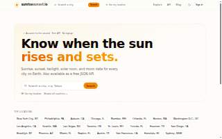 Sunset Park Title Company website