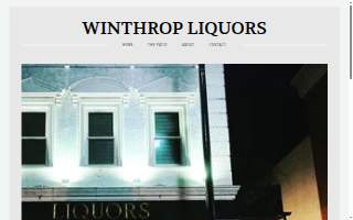 Winthrop Liquors Inc website