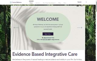 Fusion Wellness Acupuncture website