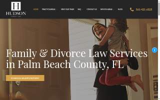 Hudson Family Law website