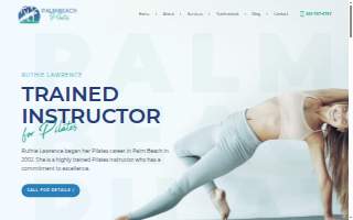 Palm Beach Pilates website
