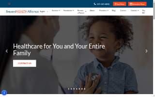 Brevard Health Alliance of Rockledge website