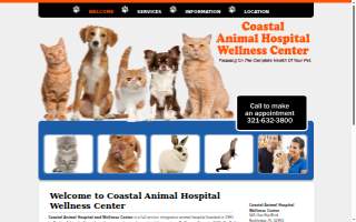 Coastal Animal Hospital website