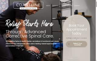 Coastline Spine & Health Center - Rockledge website