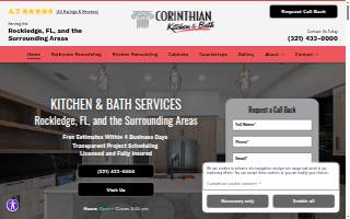 Corinthian Kitchen & Bath website