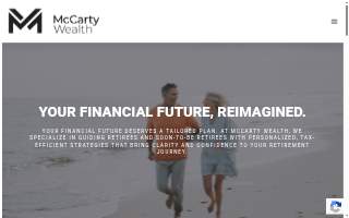 McCarty Wealth website