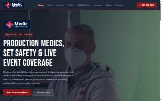 MedicOnTheSet website